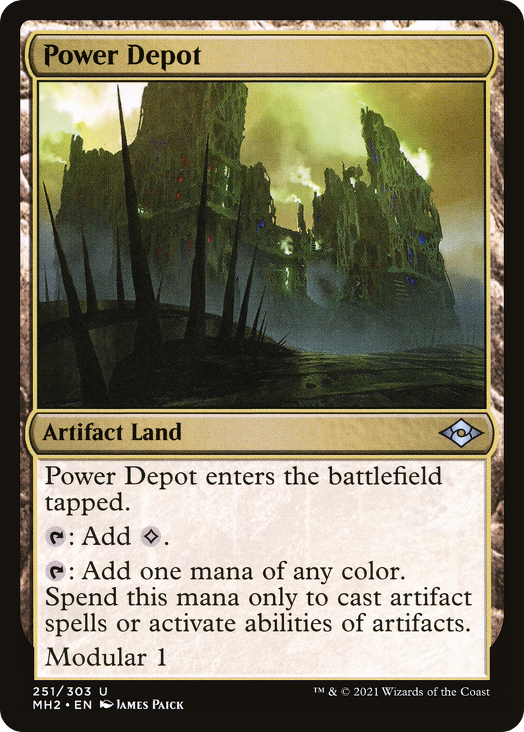 Power Depot (MH2-251)  Foil - Modern Horizons 2