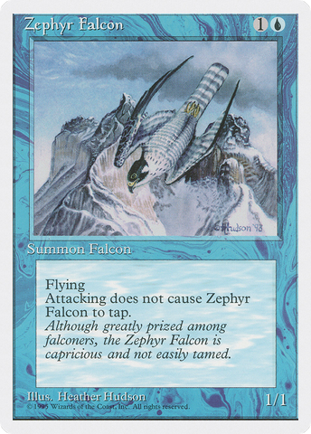Zephyr Falcon (4ED-)  - Fourth Edition