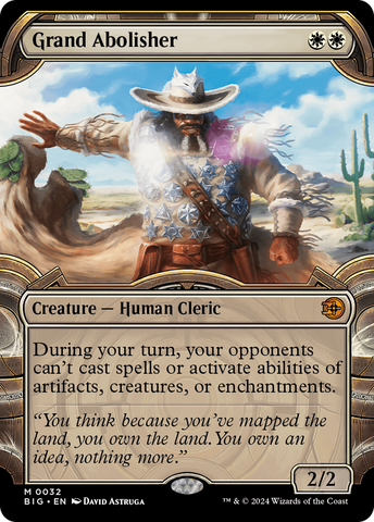 Grand Abolisher (Showcase) (BIG-032)  Foil - The Big Score: (Showcase)