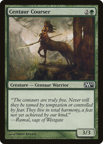 Centaur Courser (M10-172)  Foil - Magic 2010