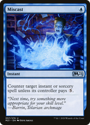 Miscast (M21-057)  Foil - Core Set 2021