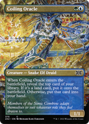 Coiling Oracle (Borderless) (2X2-375)  Foil - Double Masters 2022