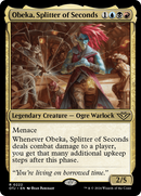 Obeka, Splitter of Seconds (OTJ-222)  Foil - Outlaws of Thunder Junction