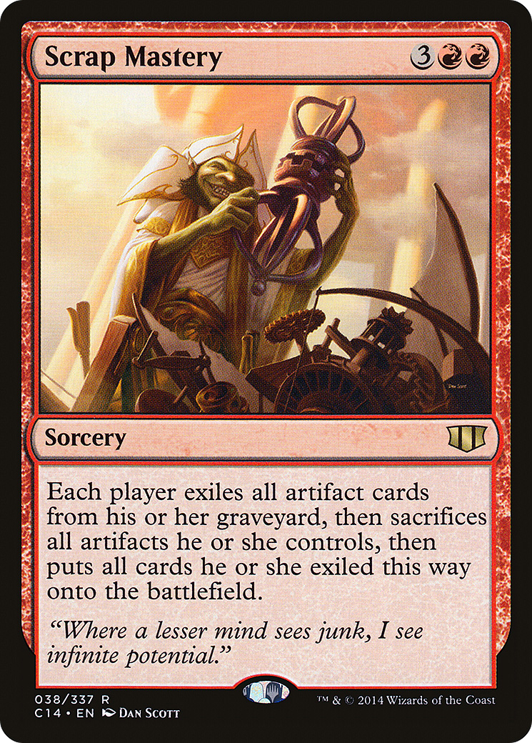 Scrap Mastery (C14-038)  - Commander 2014