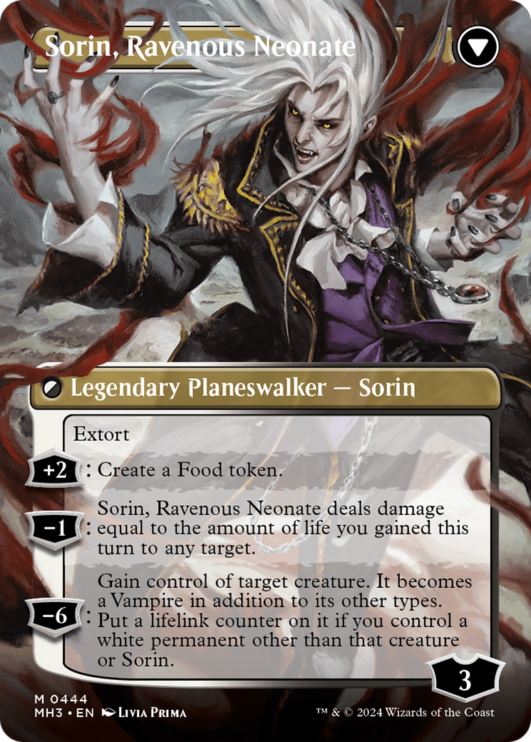 Sorin of House Markov (Borderless) (MH3-444)  - Modern Horizons 3