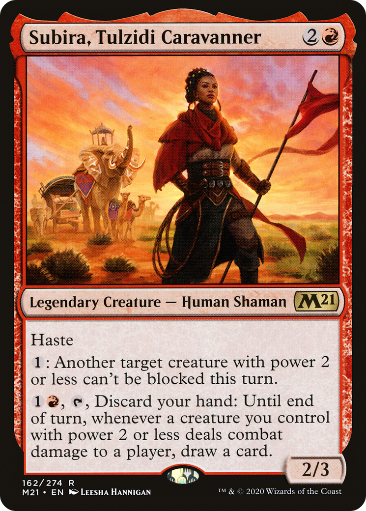 Subira, Tulzidi Caravanner (M21-162)  Foil - Core Set 2021
