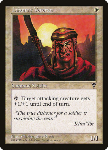 Infantry Veteran (VIS-)  - Visions