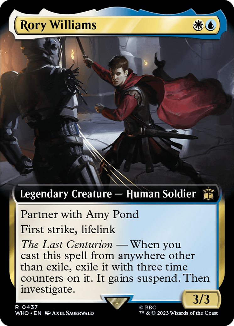Rory Williams (Extended Art) (WHO-437)  Foil - Doctor Who: (Extended Art)