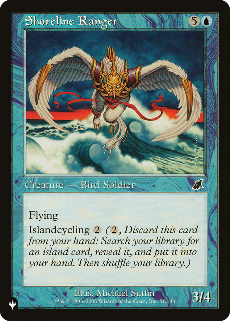 Shoreline Ranger (LIST-SCG-51)  - The List
