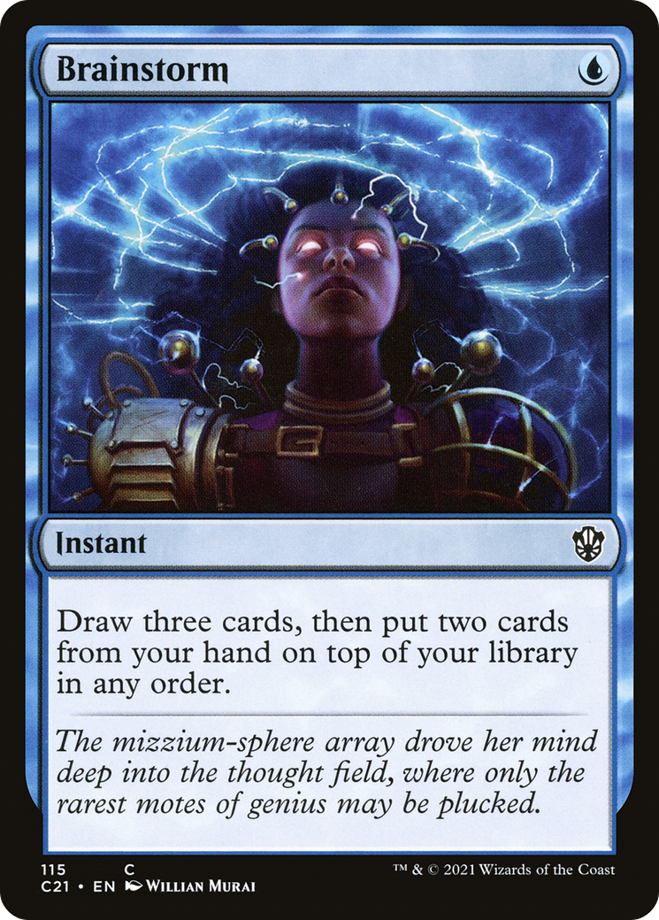 Brainstorm (C21-115)  - Commander 2021