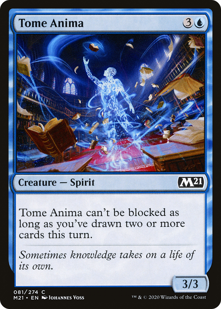Tome Anima (M21-081)  Foil - Core Set 2021