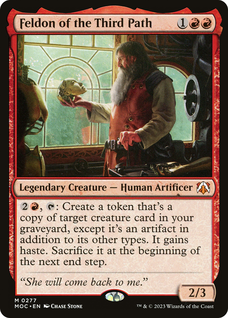 Feldon of the Third Path (MOC-277)  - March of the Machine Commander