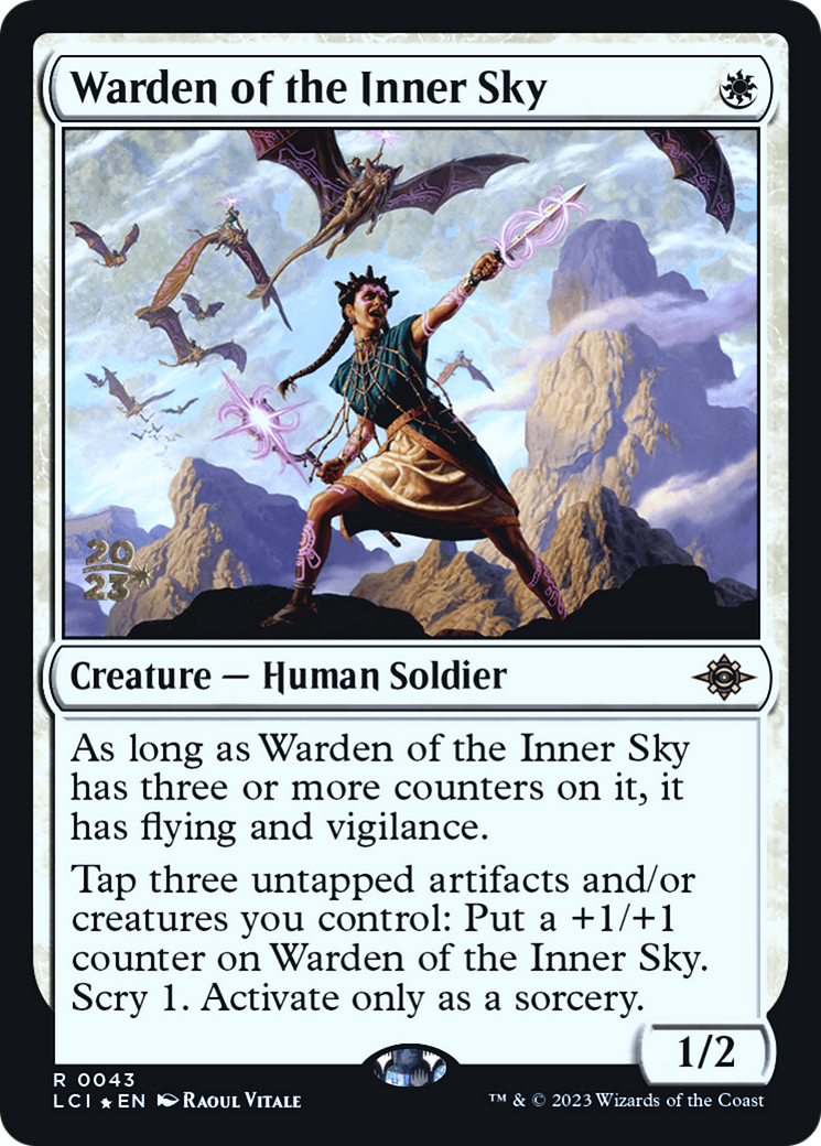 Warden of the Inner Sky (PRE-043)  Foil - The Lost Caverns of Ixalan Promos