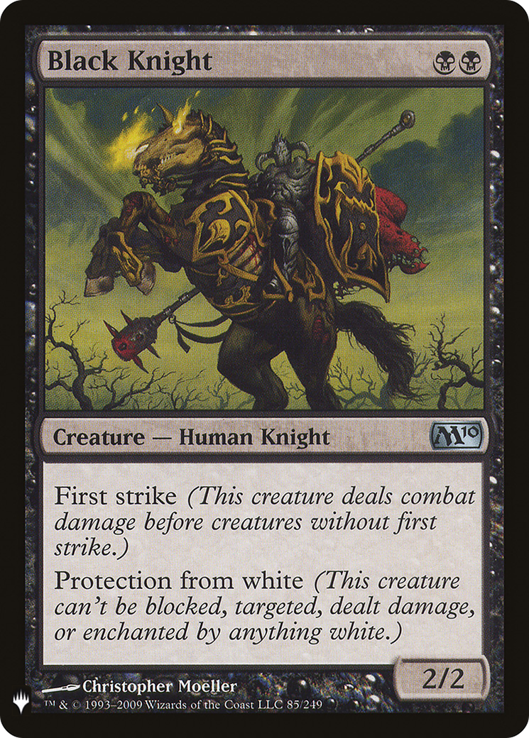 Black Knight (LIST-085)  - The List