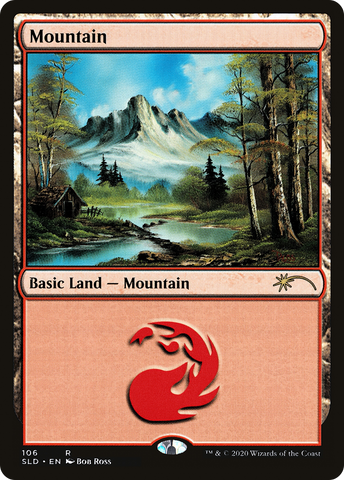 Mountain (106) (Bob Ross) (SLD-106)  - Secret Lair Drop