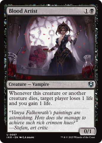 Blood Artist (INR-097)  - Innistrad Remastered