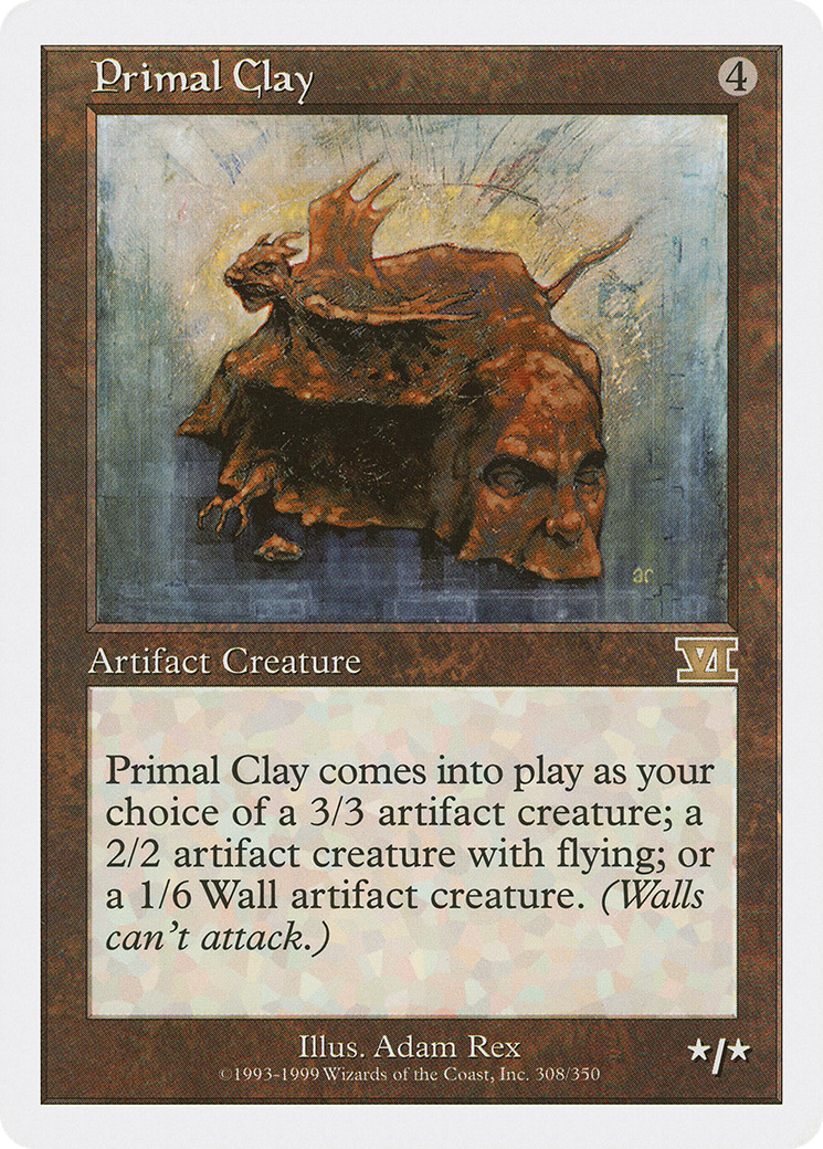 Primal Clay (6ED-308)  - Classic Sixth Edition
