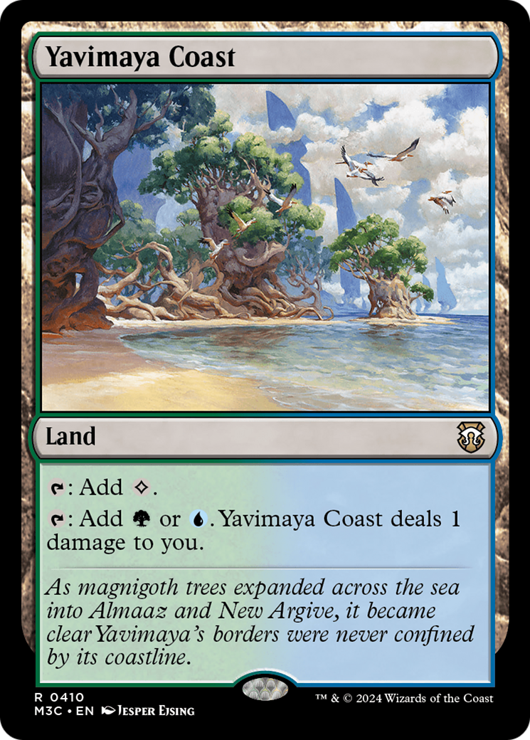 Yavimaya Coast (M3C-410)  - Modern Horizons 3 Commander