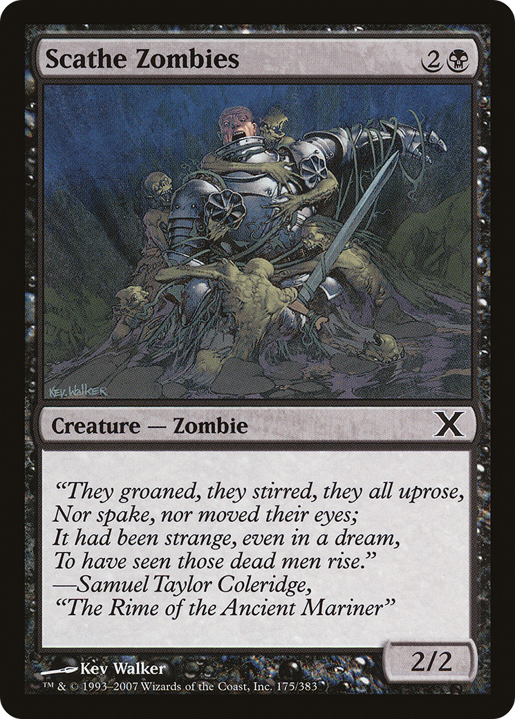 Scathe Zombies (10E-175)  - Tenth Edition