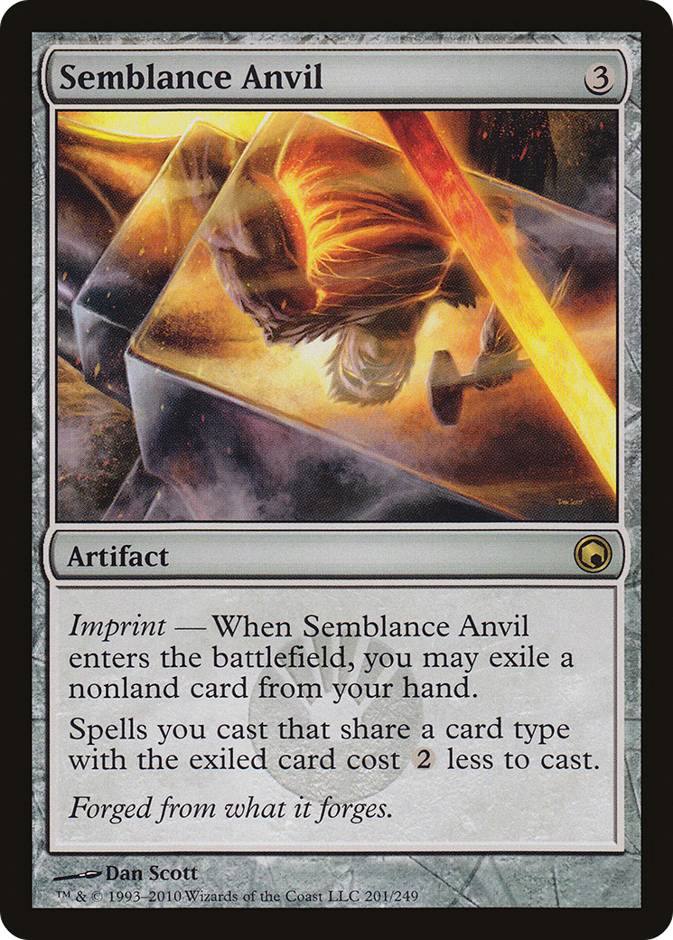Semblance Anvil (SOM-201)  Foil - Scars of Mirrodin