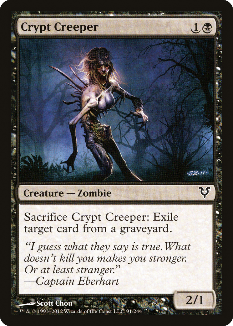 Crypt Creeper (AVR-091)  - Avacyn Restored