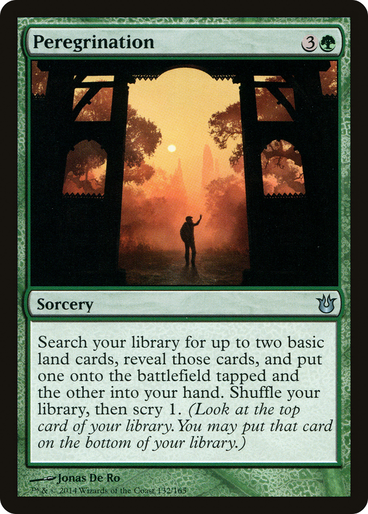 Peregrination (BNG-132)  Foil - Born of the Gods