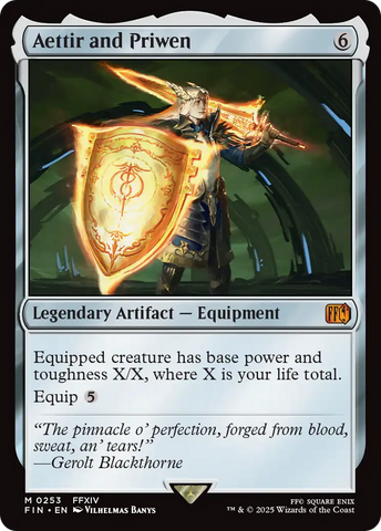 Aettir and Priwen (FIN-253)  Foil - FINAL FANTASY