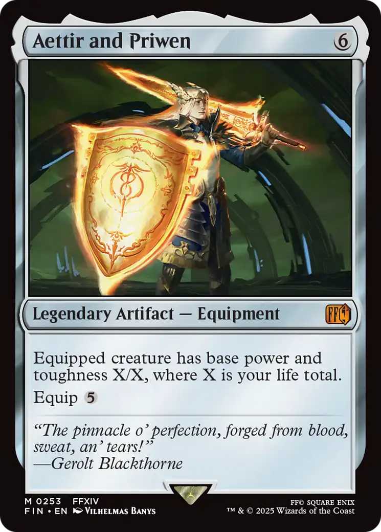 Aettir and Priwen (FIN-253)  Foil - FINAL FANTASY