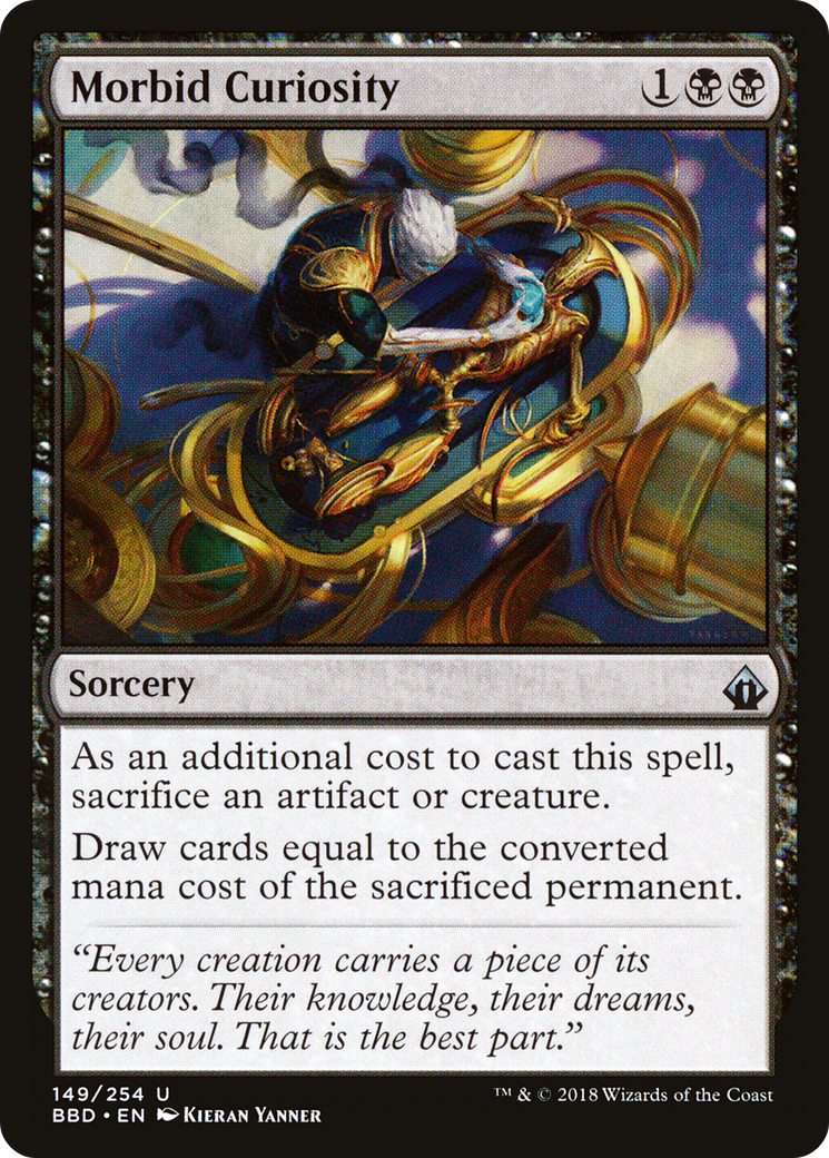 Morbid Curiosity (BBD-149)  Foil - Battlebond