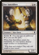 Kor Sanctifiers (ZEN-022)  Foil - Zendikar