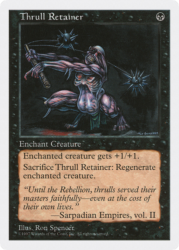 Thrull Retainer (5ED-)  - Fifth Edition