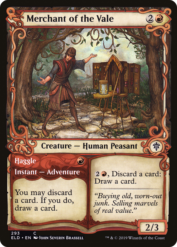 Merchant of the Vale (Showcase) (ELD-293)  - Throne of Eldraine: (Showcase)