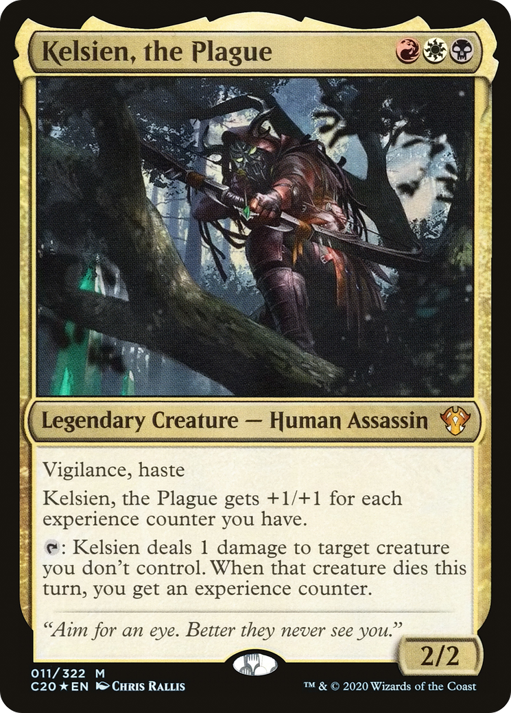 Kelsien, the Plague (C20-011)  - Commander 2020