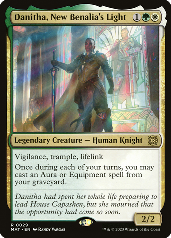 Danitha, New Benalia's Light (MAT-029)  - March of the Machine: The Aftermath
