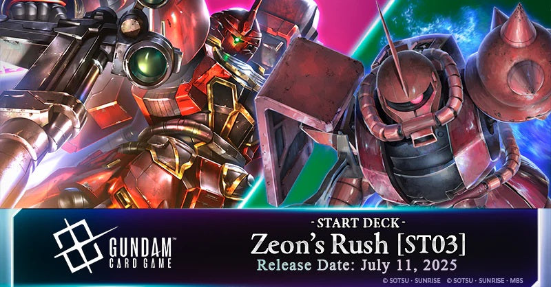 Gundam CG ST-03 Zeon's Rush Starter Deck