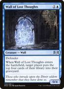 Wall of Lost Thoughts (RNA-059)  Foil - Ravnica Allegiance