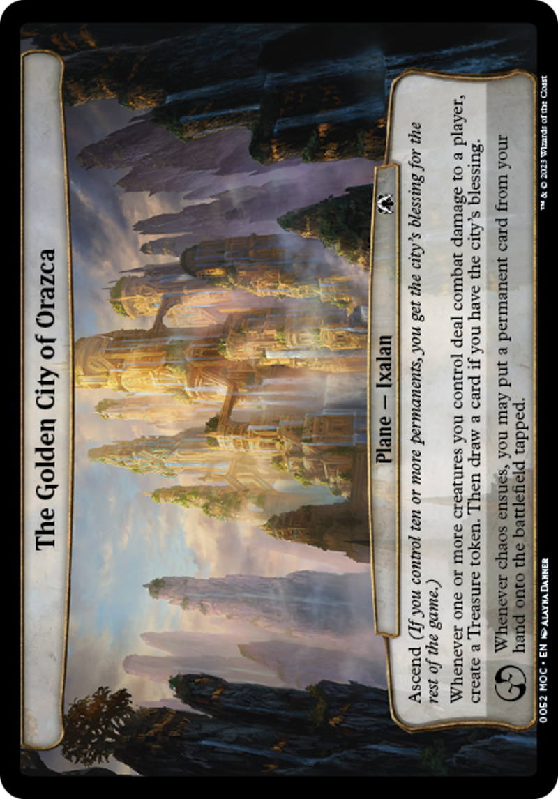 The Golden City of Orazca (MOC-052)  - March of the Machine Commander