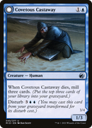 Covetous Castaway (MID-045)  - Innistrad: Midnight Hunt: (Double Faced Transform)
