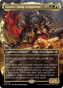 Gonti, Canny Acquisitor (Borderless) (OTC-001)  - Outlaws of Thunder Junction Commander: (Full Art)