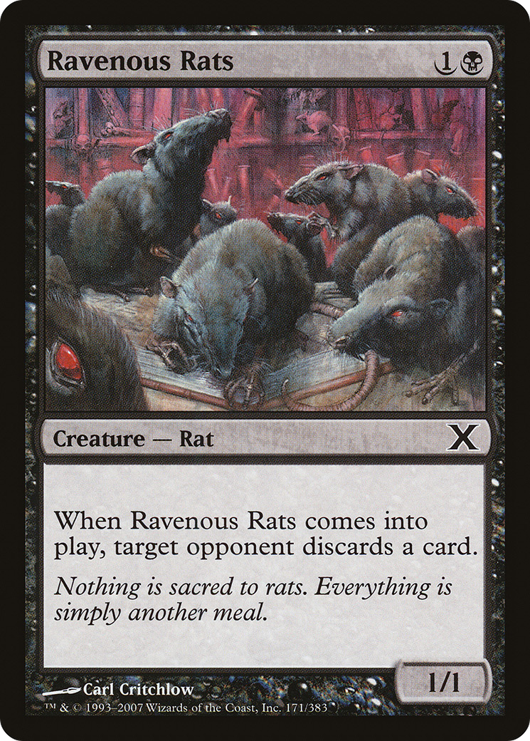 Ravenous Rats (10E-171)  - Tenth Edition