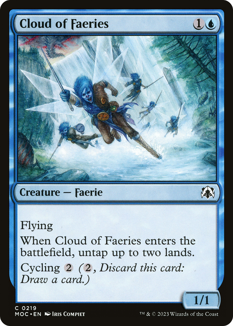 Cloud of Faeries (MOC-219)  - March of the Machine Commander