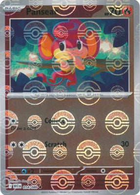 Pansear (014/086) (Poke Ball Pattern) [Scarlet & Violet: White Flare]