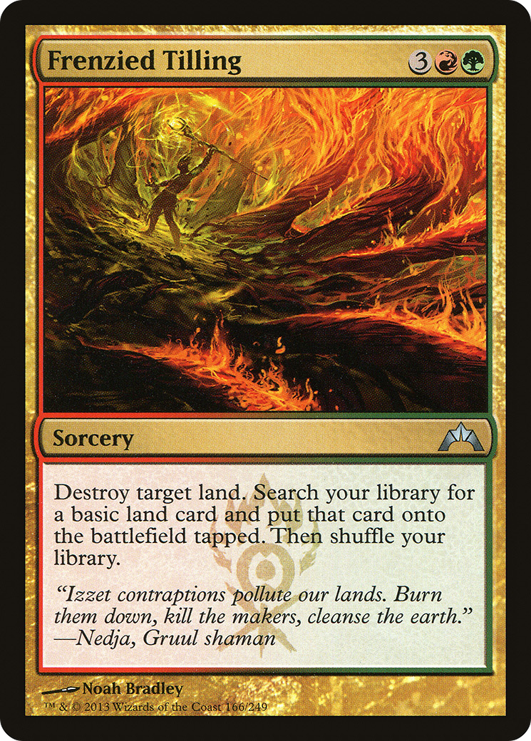 Frenzied Tilling (GTC-166)  - Gatecrash