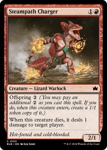Steampath Charger (BLB-153) - Bloomburrow Foil
