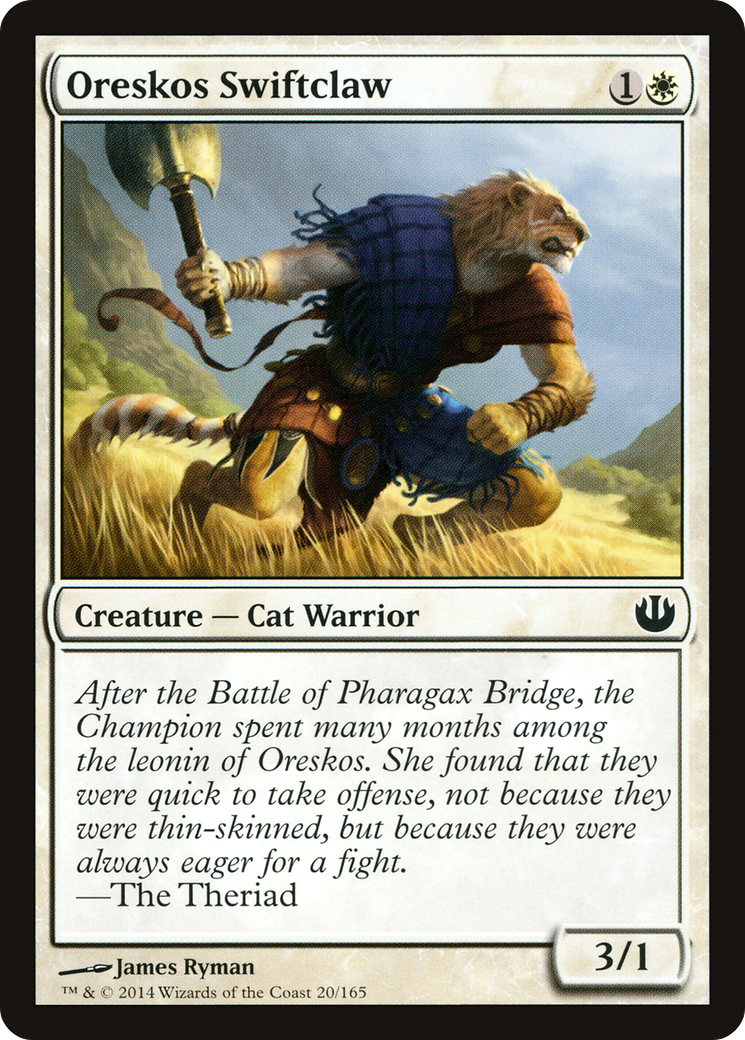 Oreskos Swiftclaw (JOU-020)  - Journey into Nyx