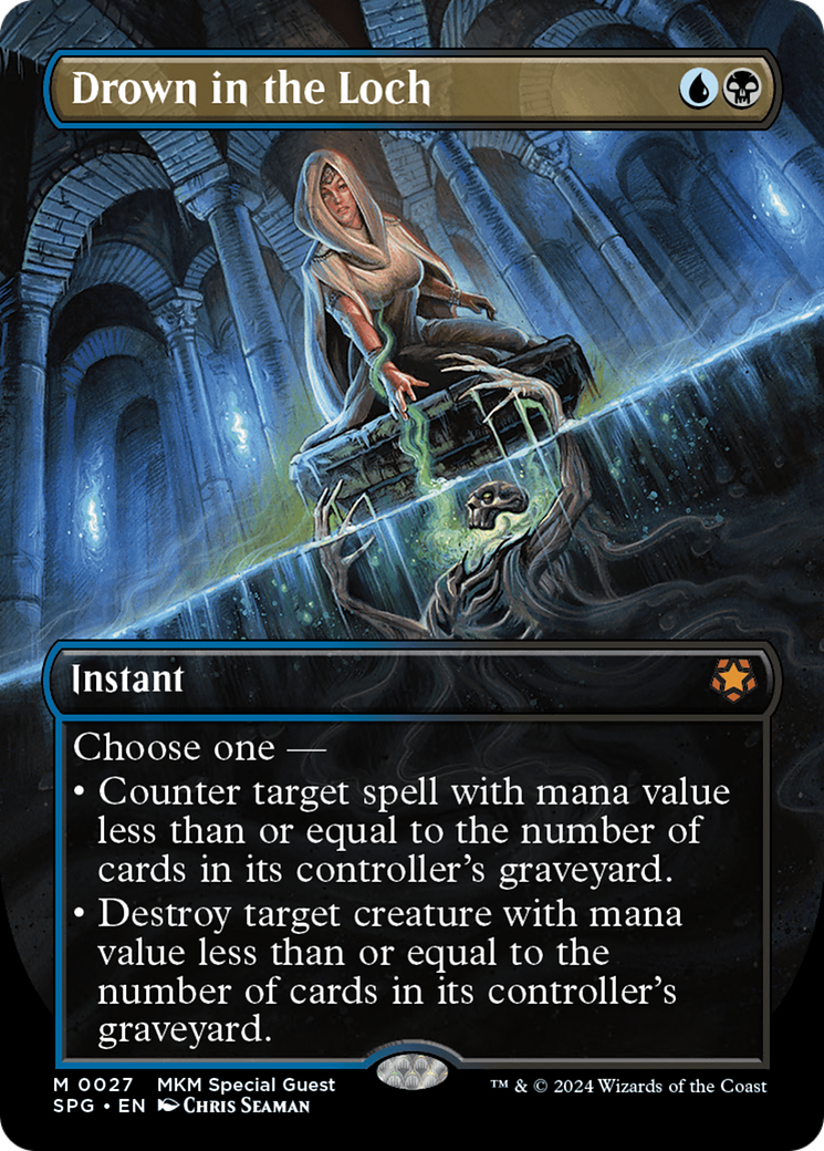 Drown in the Loch (Borderless) (SPG-027) - Special Guests (Borderless) Foil