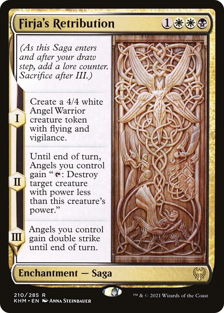 Firja's Retribution (KHM-210)  Foil - Kaldheim