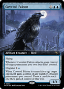 Coveted Falcon (Extended Art) (MKM-393)  Foil - Murders at Karlov Manor: (Extended Art)
