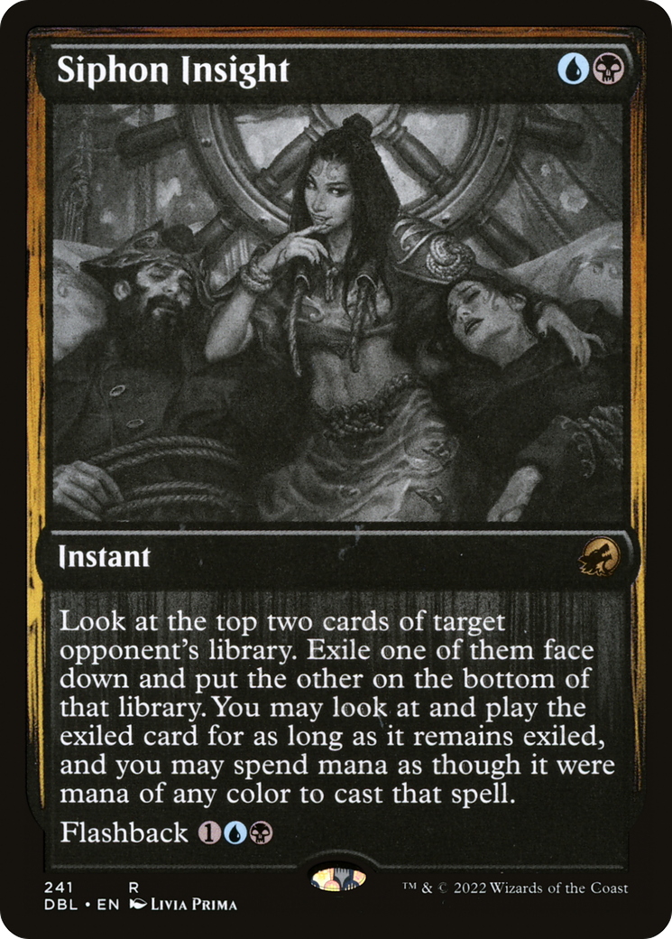 Siphon Insight (DBL-241)  - Innistrad: Double Feature