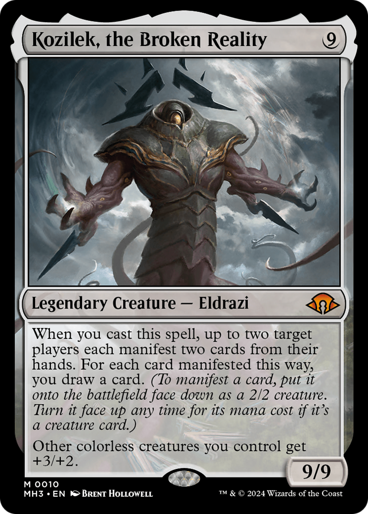 Kozilek, the Broken Reality (MH3-010)  Foil - Modern Horizons 3